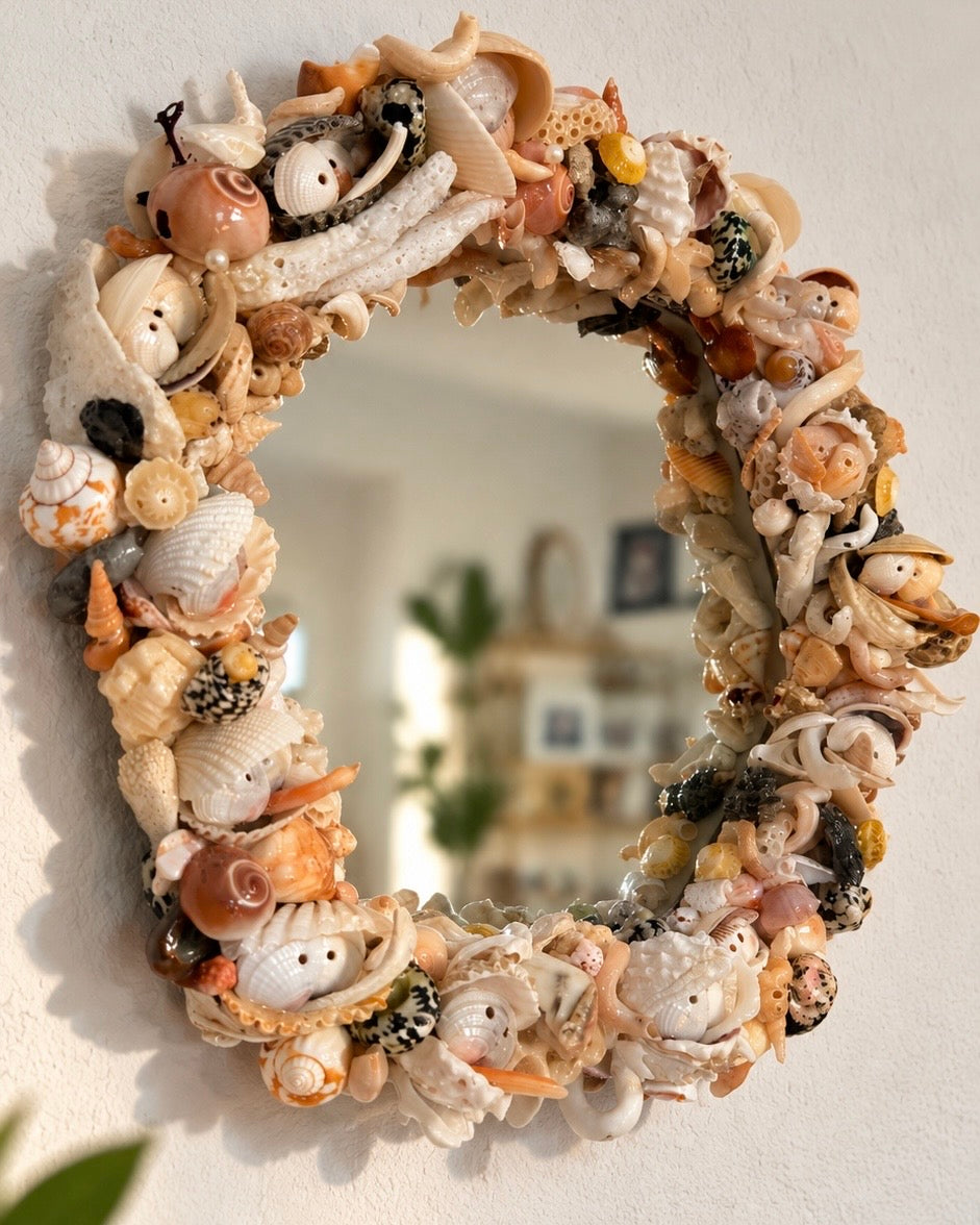 Happy As a Clam Mirror