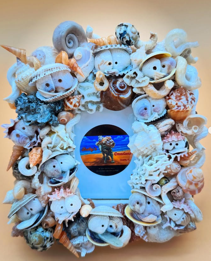 Happy As a Clam Mini Frame