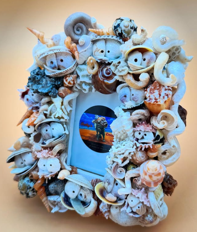Happy As a Clam Mini Frame